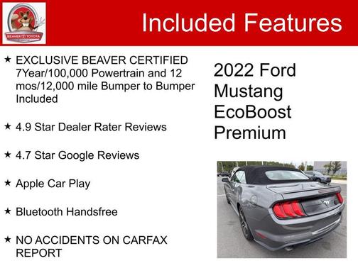 2022 Ford Mustang EcoBoost Premium