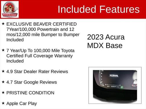 2023 Acura MDX Advance Package