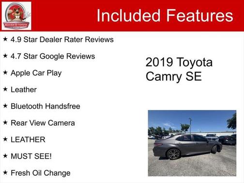 2019 Toyota Camry SE