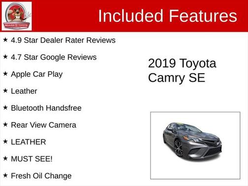 2019 Toyota Camry SE