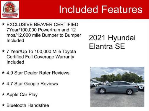 2021 Hyundai ELANTRA SE