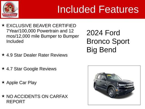2024 Ford Bronco Sport Big Bend