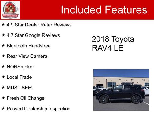 2018 Toyota RAV4 LE