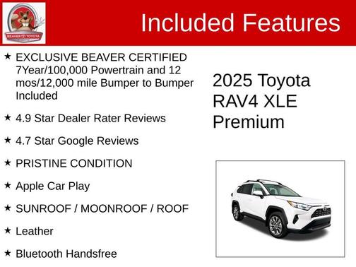 2025 Toyota RAV4 XLE Premium
