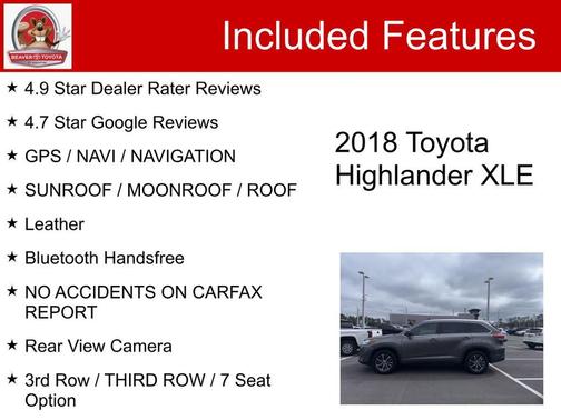 2018 Toyota Highlander XLE