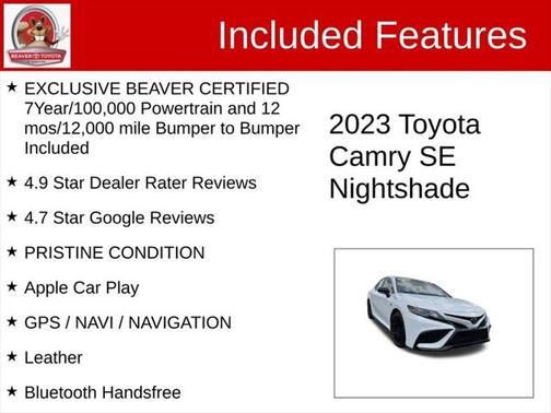 2023 Toyota Camry SE