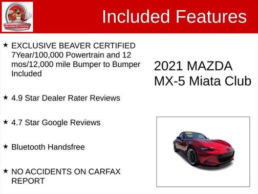 2021 Mazda MX-5 Miata Club