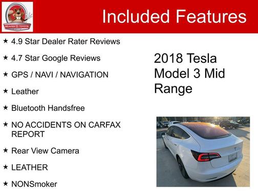 2018 Tesla Model 3 Mid Range