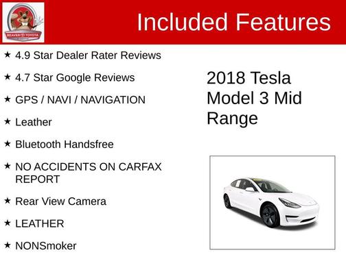 2018 Tesla Model 3 Mid Range