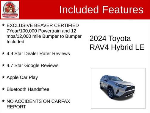 2024 Toyota RAV4 Hybrid LE