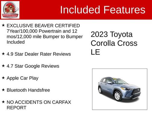 2023 Toyota Corolla Cross LE