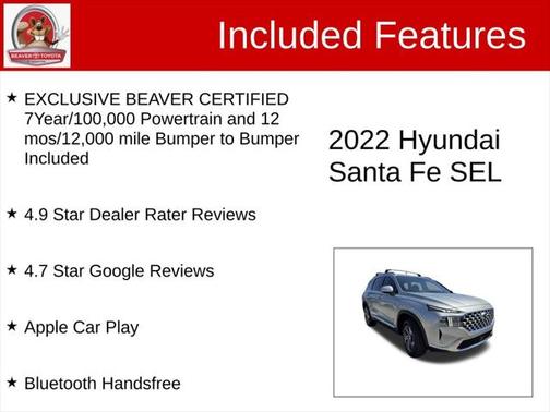 2022 Hyundai SANTA FE SEL 2.4