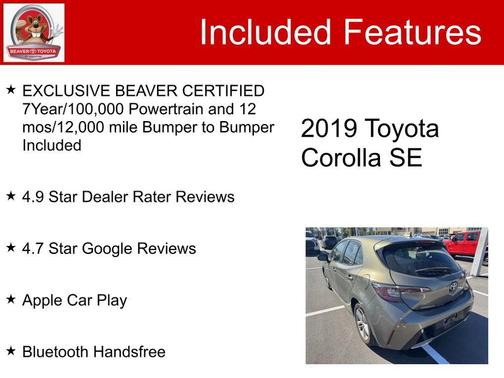 2019 Toyota Corolla SE
