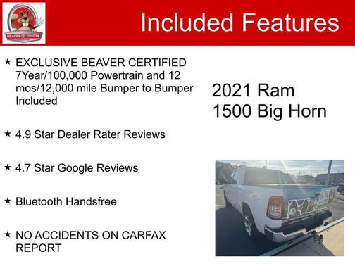 2021 RAM 1500 Big Horn/Lone Star
