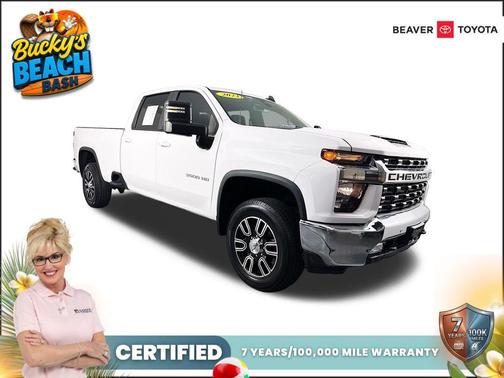 Summit White 2023 Chevrolet Silverado 3500 LT