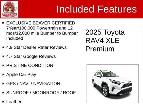 2025 Toyota RAV4 XLE Premium