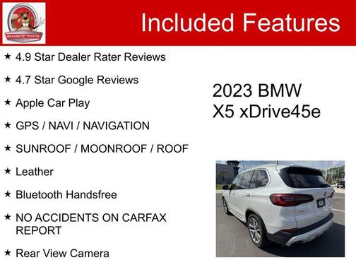 2023 BMW X5 PHEV xDrive45e