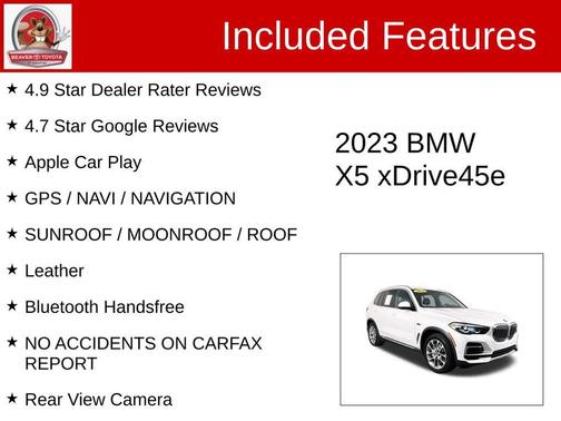 2023 BMW X5 PHEV xDrive45e