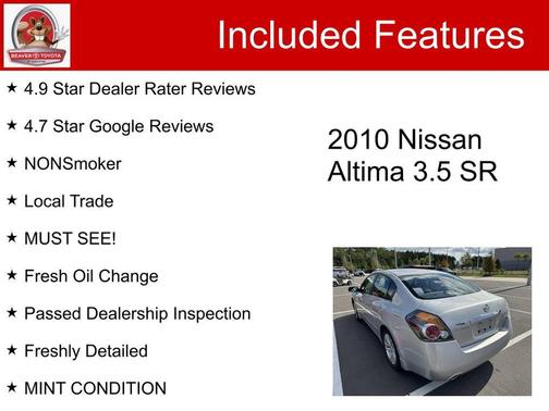 2010 Nissan Altima 3.5 SR