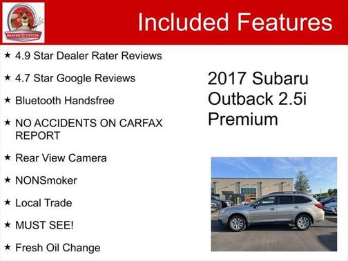 2017 Subaru Outback 2.5i Premium