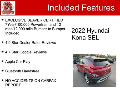 2022 Hyundai KONA SEL