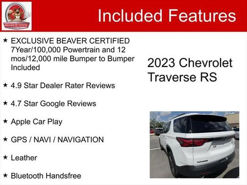 2023 Chevrolet Traverse RS