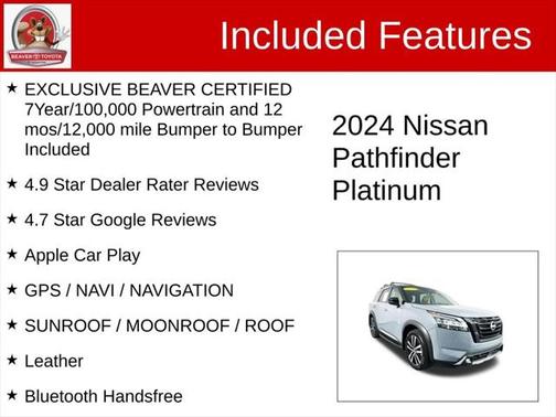 2024 Nissan Pathfinder Platinum 4WD