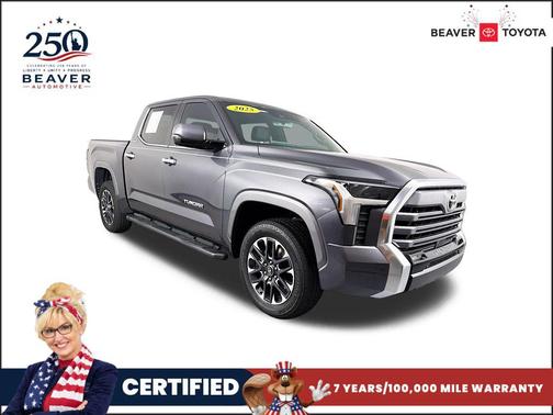 Gray 2025 Toyota Tundra Limited