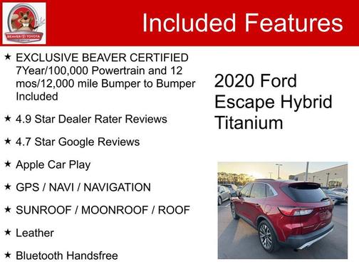 2020 Ford Escape Titanium