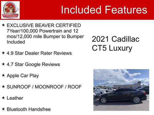 2021 Cadillac CT5 Luxury