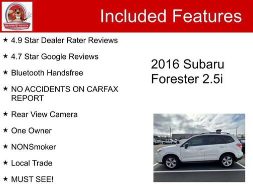 2016 Subaru Forester 2.5i
