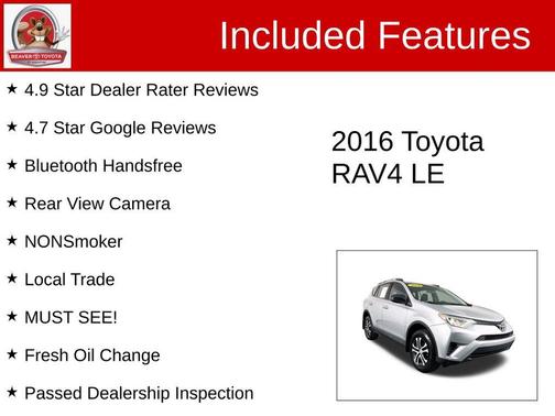 2016 Toyota RAV4 LE