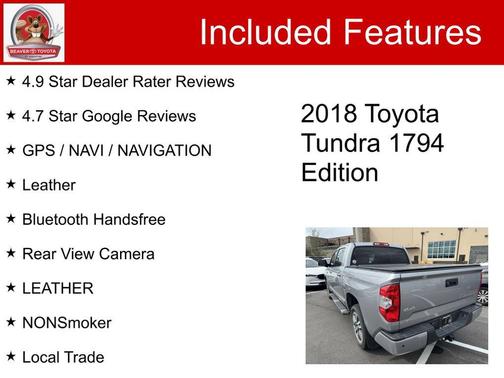 2018 Toyota Tundra 1794