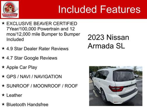 2023 Nissan Armada SL 4WD
