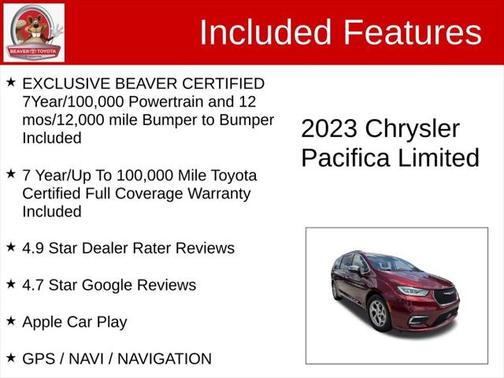 2023 Chrysler Pacifica Limited