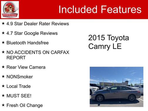 2015 Toyota Camry LE