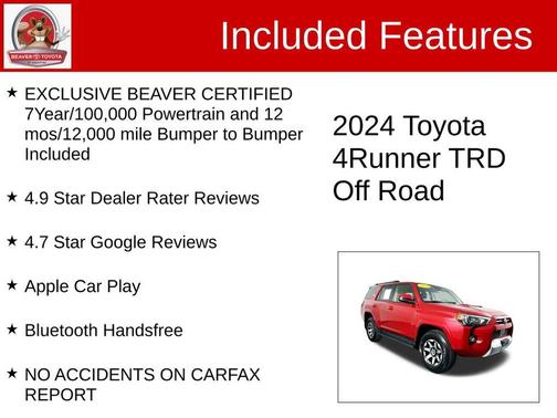 2024 Toyota 4Runner TRD Off Road