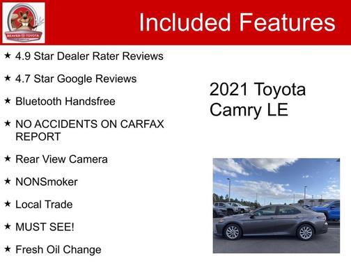 2021 Toyota Camry LE