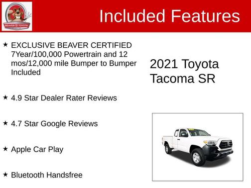 2021 Toyota Tacoma SR