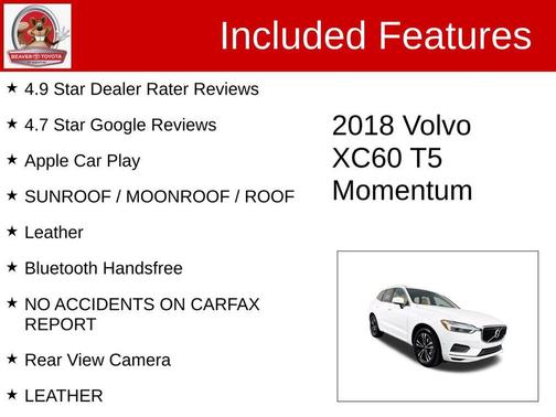 2018 Volvo XC60 T5 Momentum