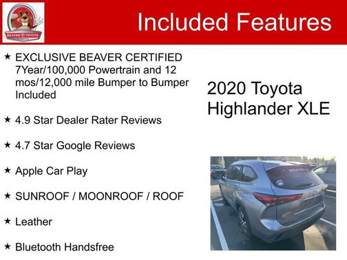 2020 Toyota Highlander XLE