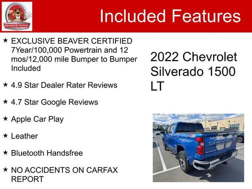 2022 Chevrolet Silverado 1500 LT