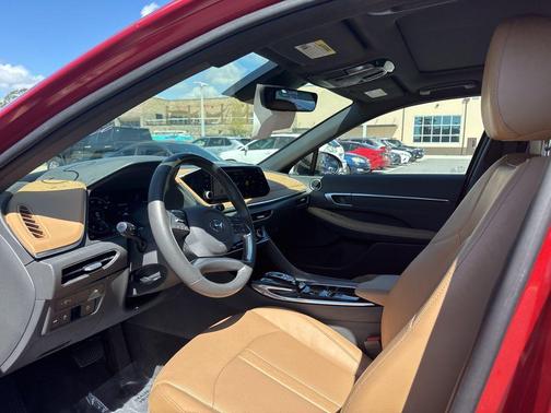 Calypso Red 2021 Hyundai SONATA Limited