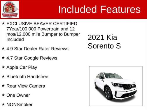 2021 Kia Sorento S