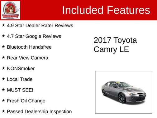 2017 Toyota Camry LE