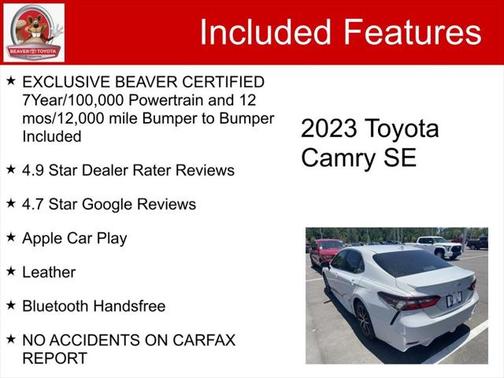 2023 Toyota Camry SE