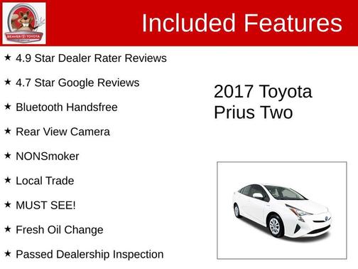 2017 Toyota Prius Two