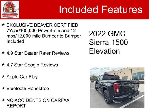 2022 GMC Sierra 1500 Elevation