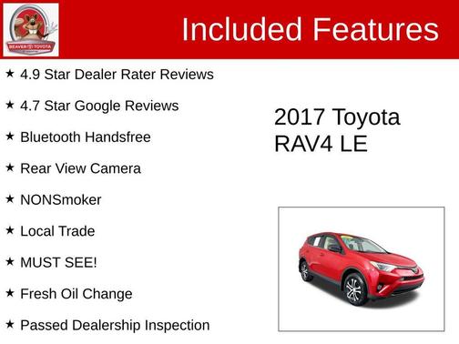 2017 Toyota RAV4 LE