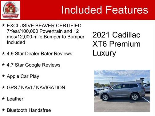 2021 Cadillac XT6 Premium Luxury AWD